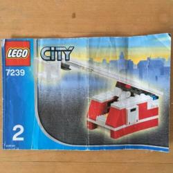 Lego City Brandweerwagen 7239