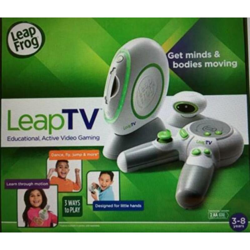 Leapfrog game console with games