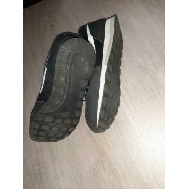 Nike, zwart wit sneaker schoen 39