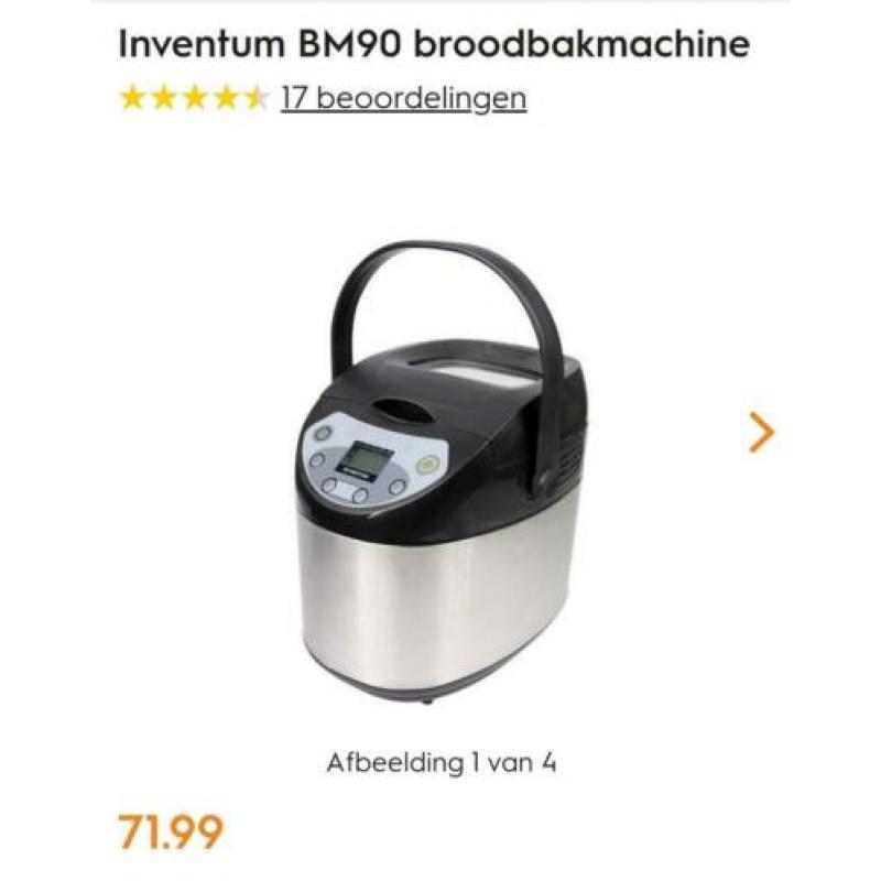Broodbakmachine Inventum BM90