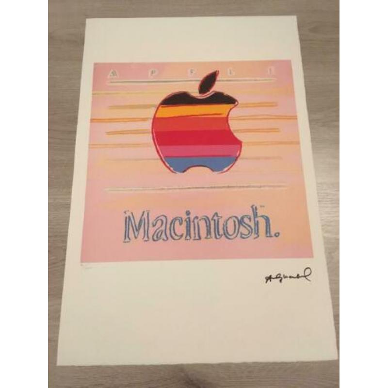 Litho Andy Warhol - Apple Macintosh