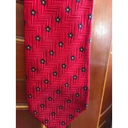 Carnacal de vernise, exclusieve zijde stropdas, nieuw rood