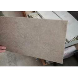 plak vinyl tegels/planken 45m2 steen kleur