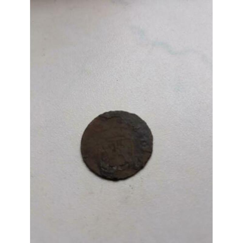 Bodemvondst oude munt ..1755.