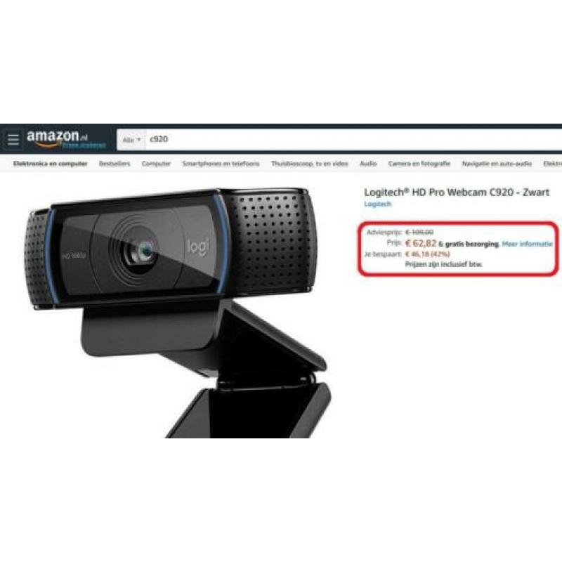 Webcam | Waarschuwing: Betaal niet teveel!