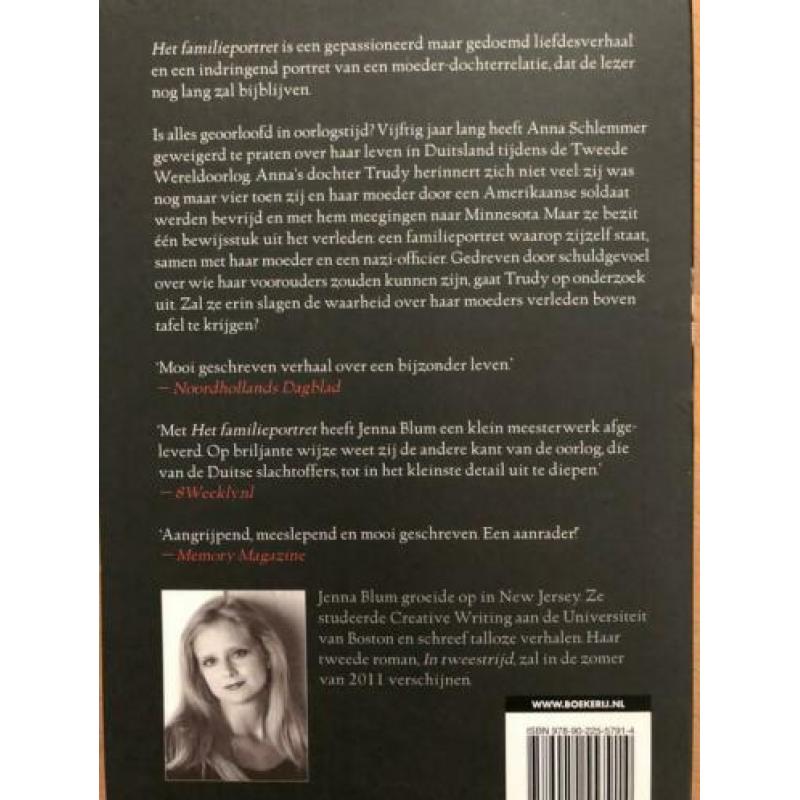 OPRUIMING: roman, Het familie portret van Jenna Blum, boek