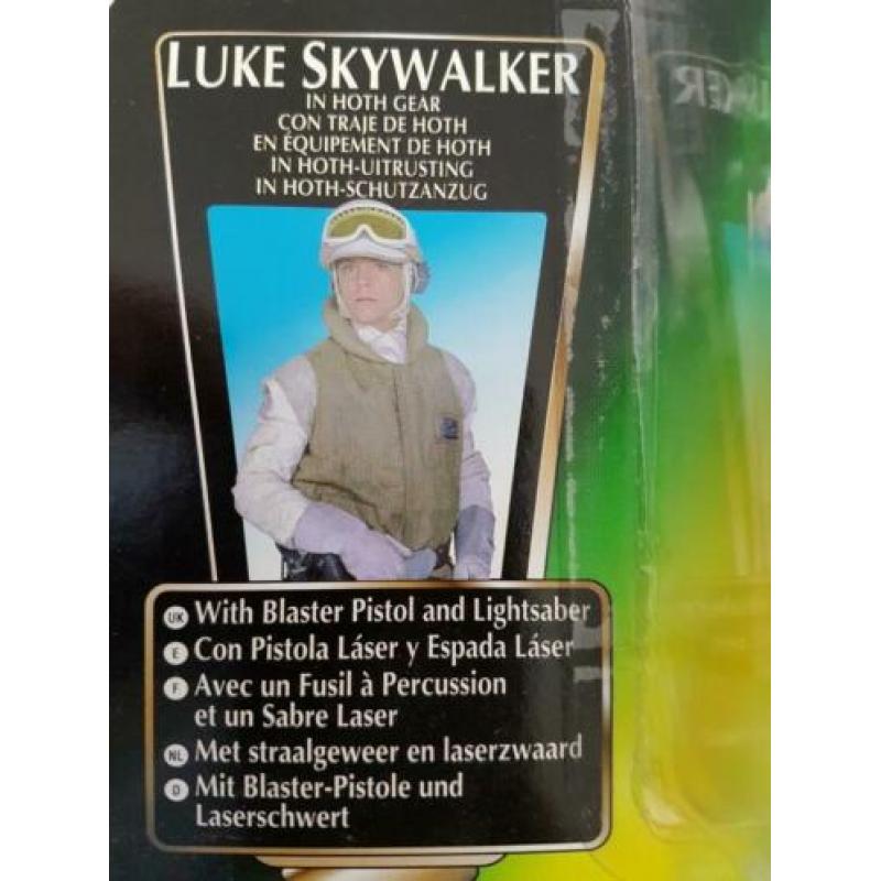 -40% Star Wars POTF Green Tri Logo Luke Skywalker Hoth Gear