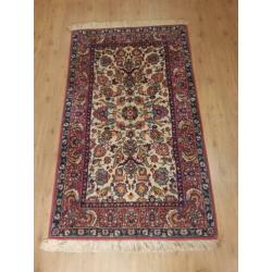 Vintage handgeknoopt perzisch tapijt Tabriz 218x122