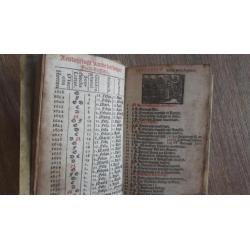 1635 - Zeer zeldzaam gebedenboek, super gave staat !