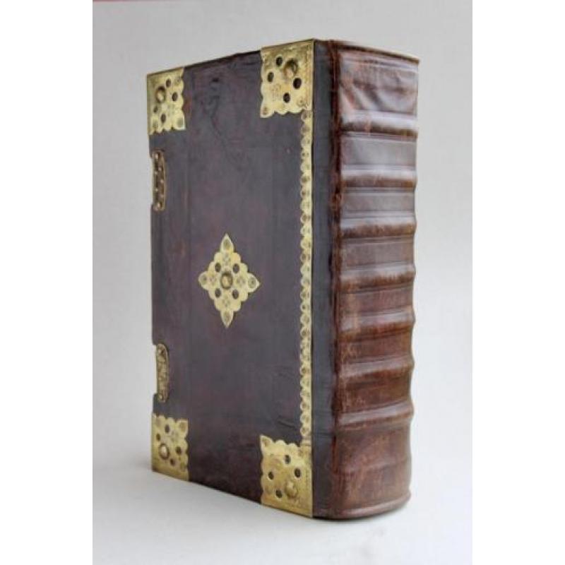 Oude STATENBIJBEL BIBLIE BIJBEL (1643) ROOFDRUK - Amsterdam!