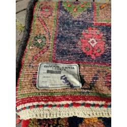 Prachtig Perzisch tapijt handgeknoopt 250x130 cm kleurrijk