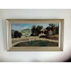 Landschapsschilderij van Corot