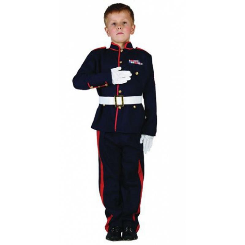Beroepen kostuums Carnavalskostuum winkel Ceremonieel soldaten kostuum voor jongens